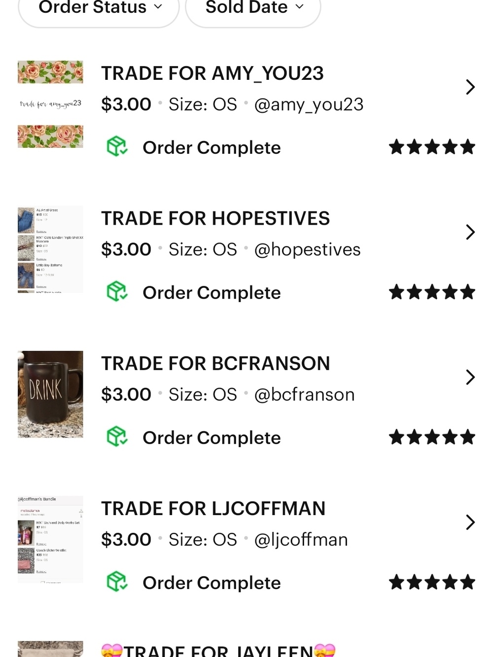 5 STAR RATED TRADER - Picture 4 of 9